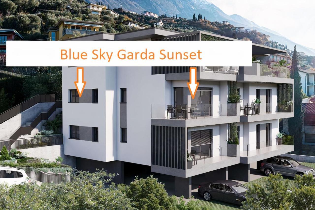 شقة Blue Sky Garda - Sunset مالتشيزينيه المظهر الخارجي الصورة